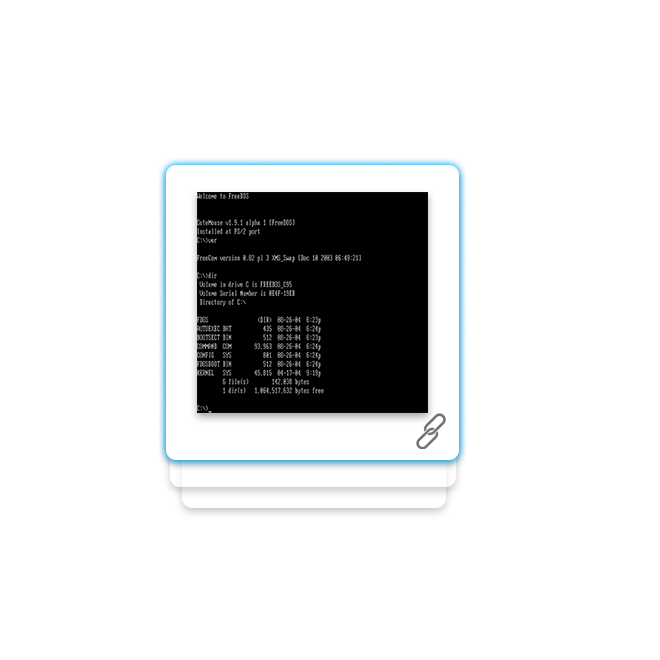 image of CLI application